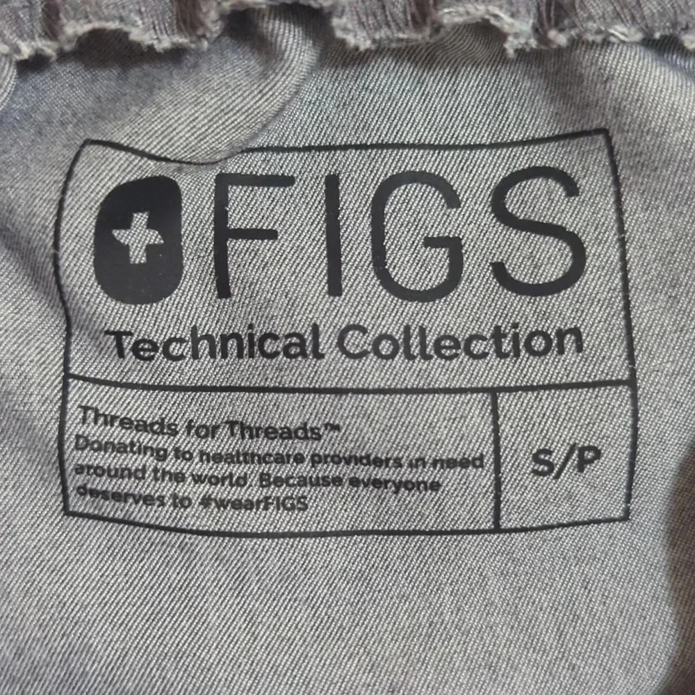 Figs Yola Skinny Scrub Pants, Color Graphite Size S/P